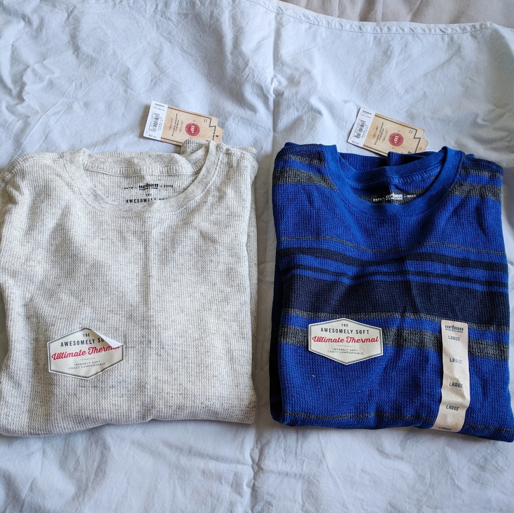 NWT Urban pipeline boy long sleeve shirt size M+L